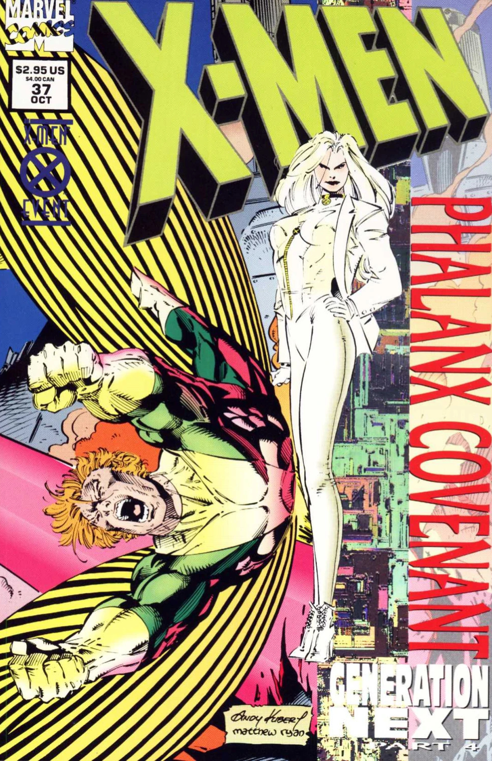 X-Men #37 (1994) [Wraparound Holofoil Cover]