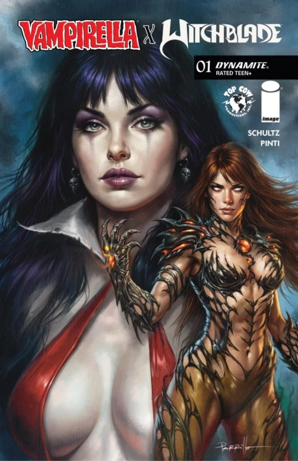 Vampirella x Witchblade Special #1 [ONE-SHOT] [2026] (Lucio Parrillo Variant)