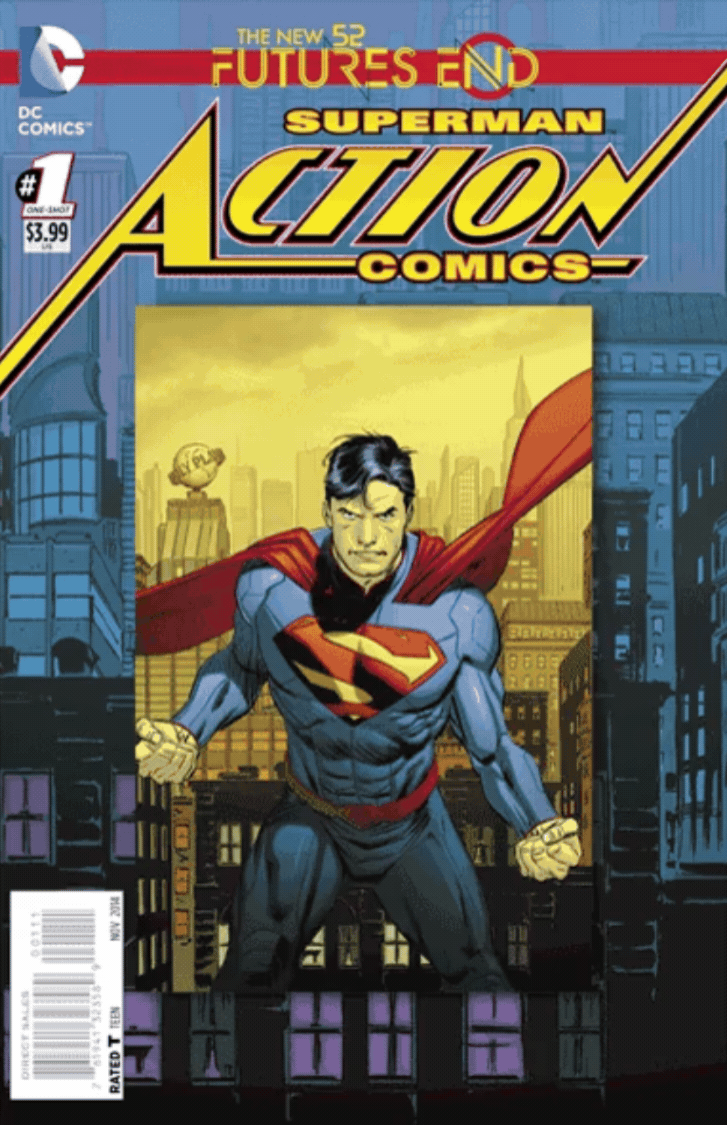 Action Comics: Futures End #1 (One-Shot) [3D Lenticular Cover]
