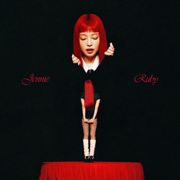 JENNIE - Ruby Opaque Apple Red Vinyl