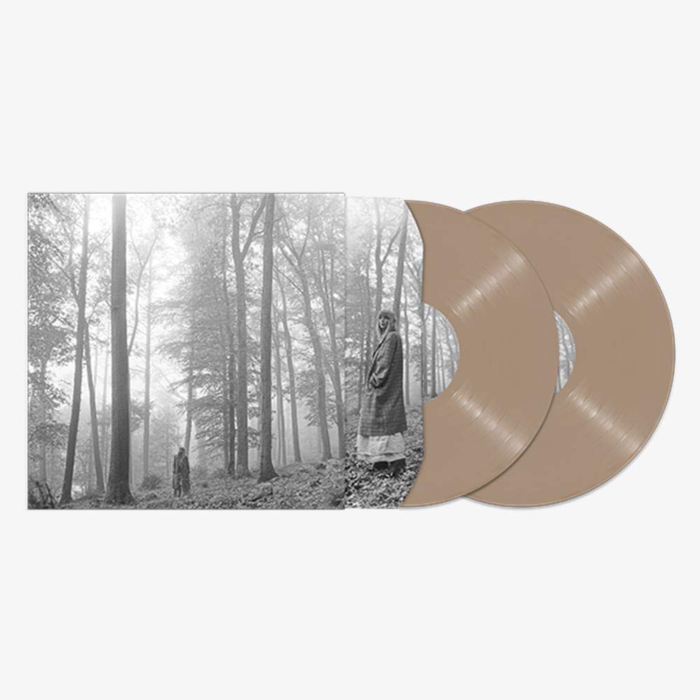 Taylor Swift - Folklore Deluxe Beige Double LP Vinyl