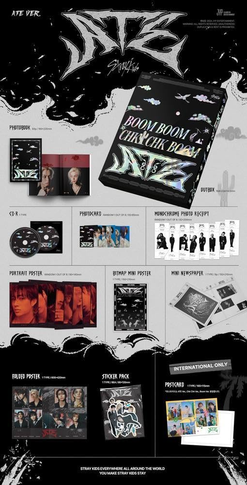 Stray Kids - ATE (Limited Boom Boom Chk Chk Boom Ver.) CD