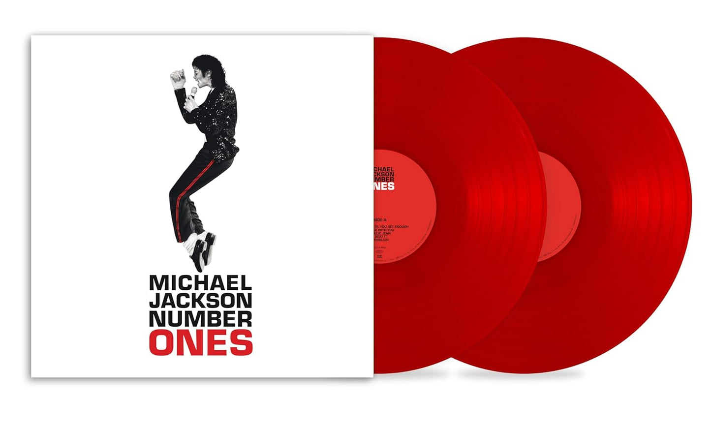 Michael Jackson - Number Ones Double LP Red Vinyl