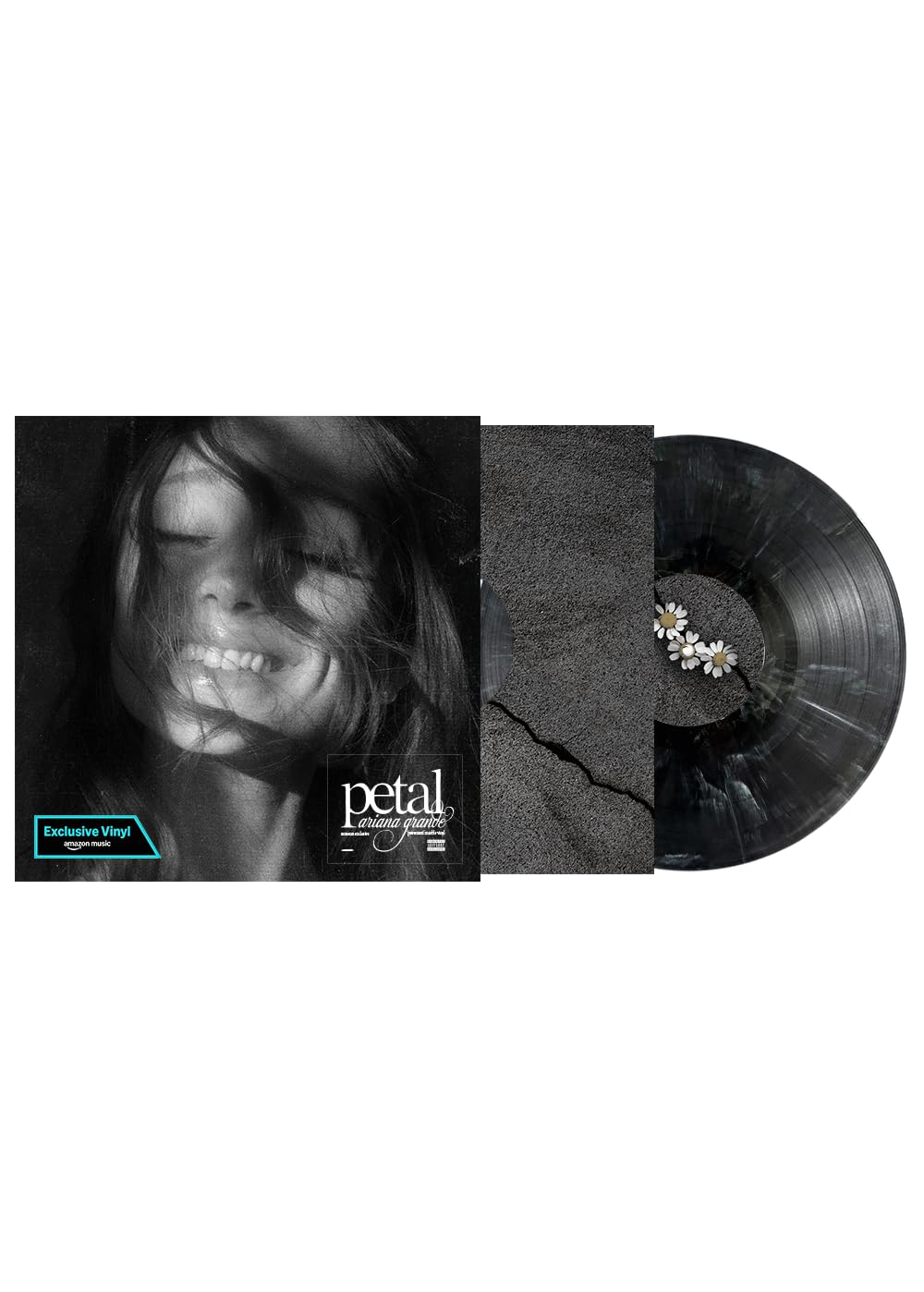 Ariana Grande - petal Pavement Marble LP Vinyl