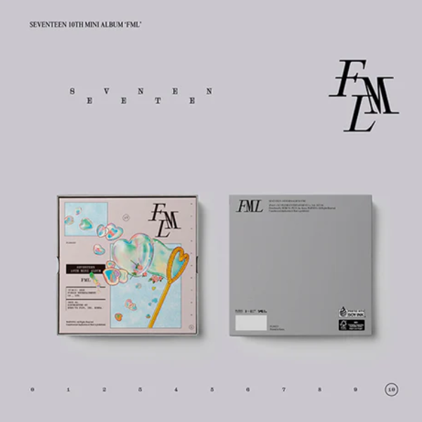SEVENTEEN 10th Mini Album 'FML' (CARAT Ver.) CD