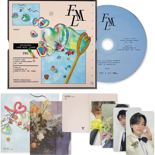 SEVENTEEN 10th Mini Album 'FML' (CARAT Ver.) CD