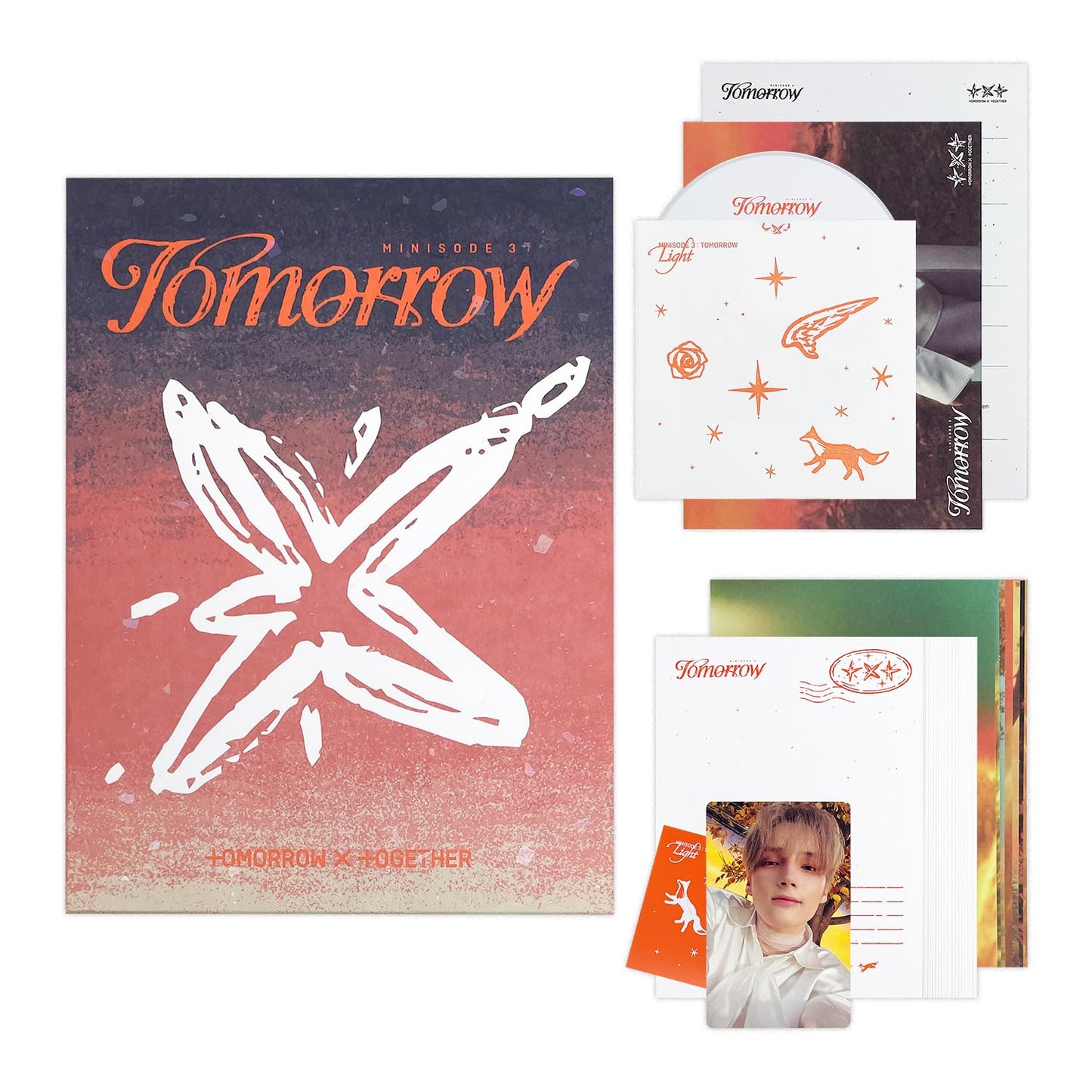 TXT (TOMORROW X TOGETHER) - MINISODE 3 "TOMORROW" LIGHT VER. CD