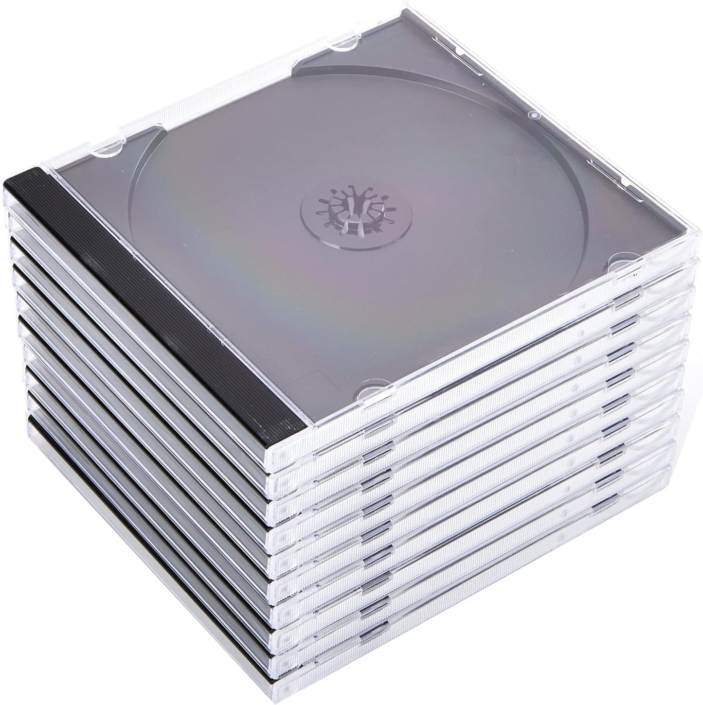 10 Standard Case (for CD and Blu-Ray Discs, CD Protective Case)