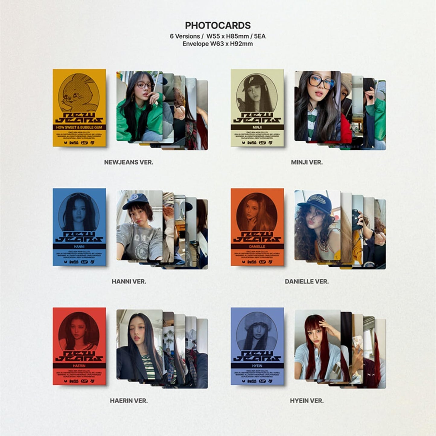 NewJeans - How Sweet + Bubble Gum (Hyein Ver. Target Exclusive) CD