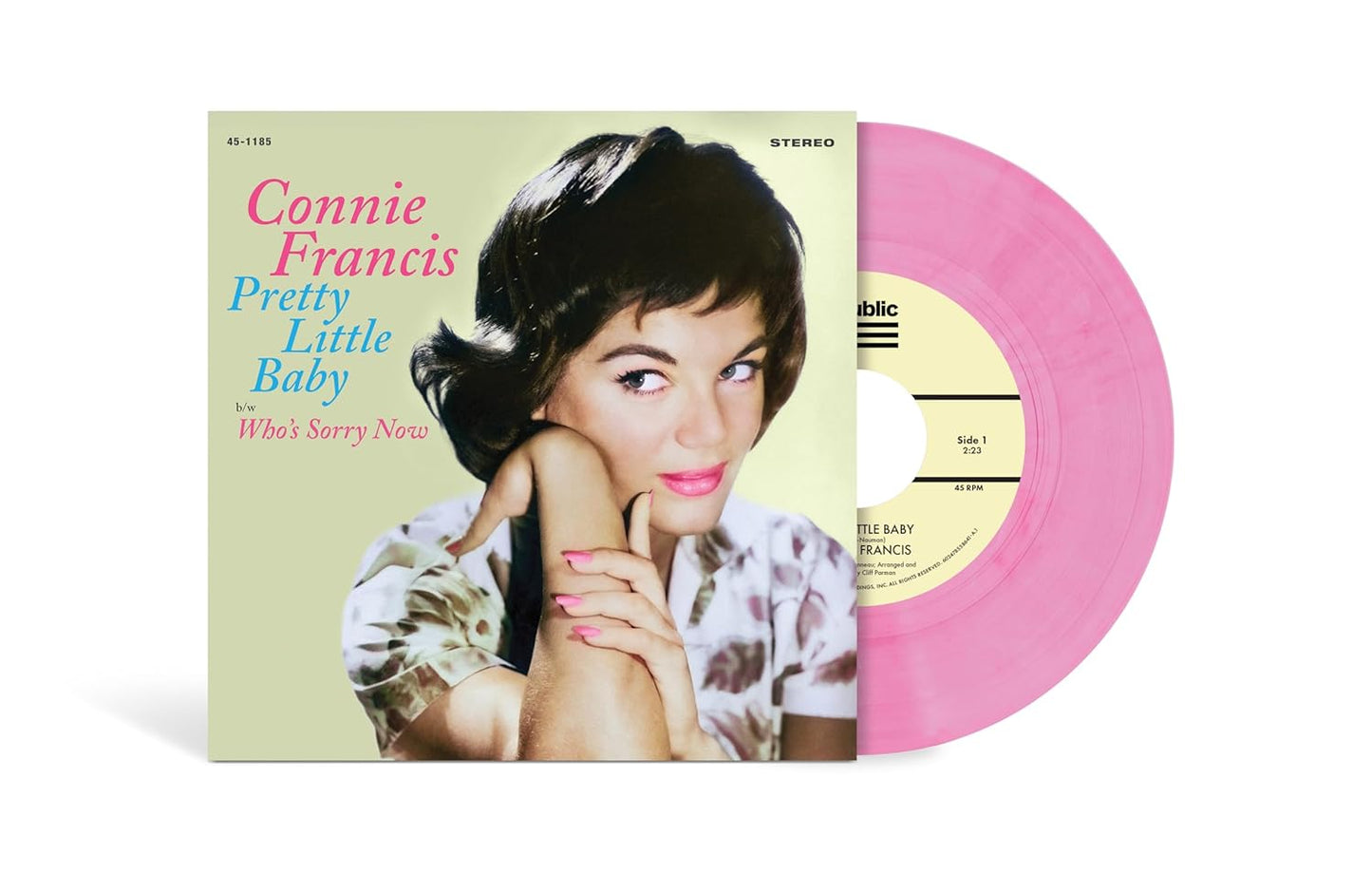 Connie Francis - Pretty Little Baby [Baby Pink 7" Single] Vinyl