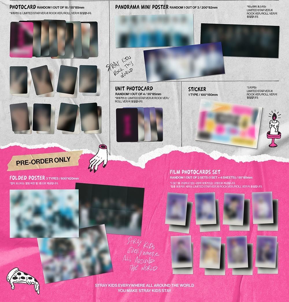 Stray Kids - ROCK-STAR (Roll Ver. Target Exclusive) CD