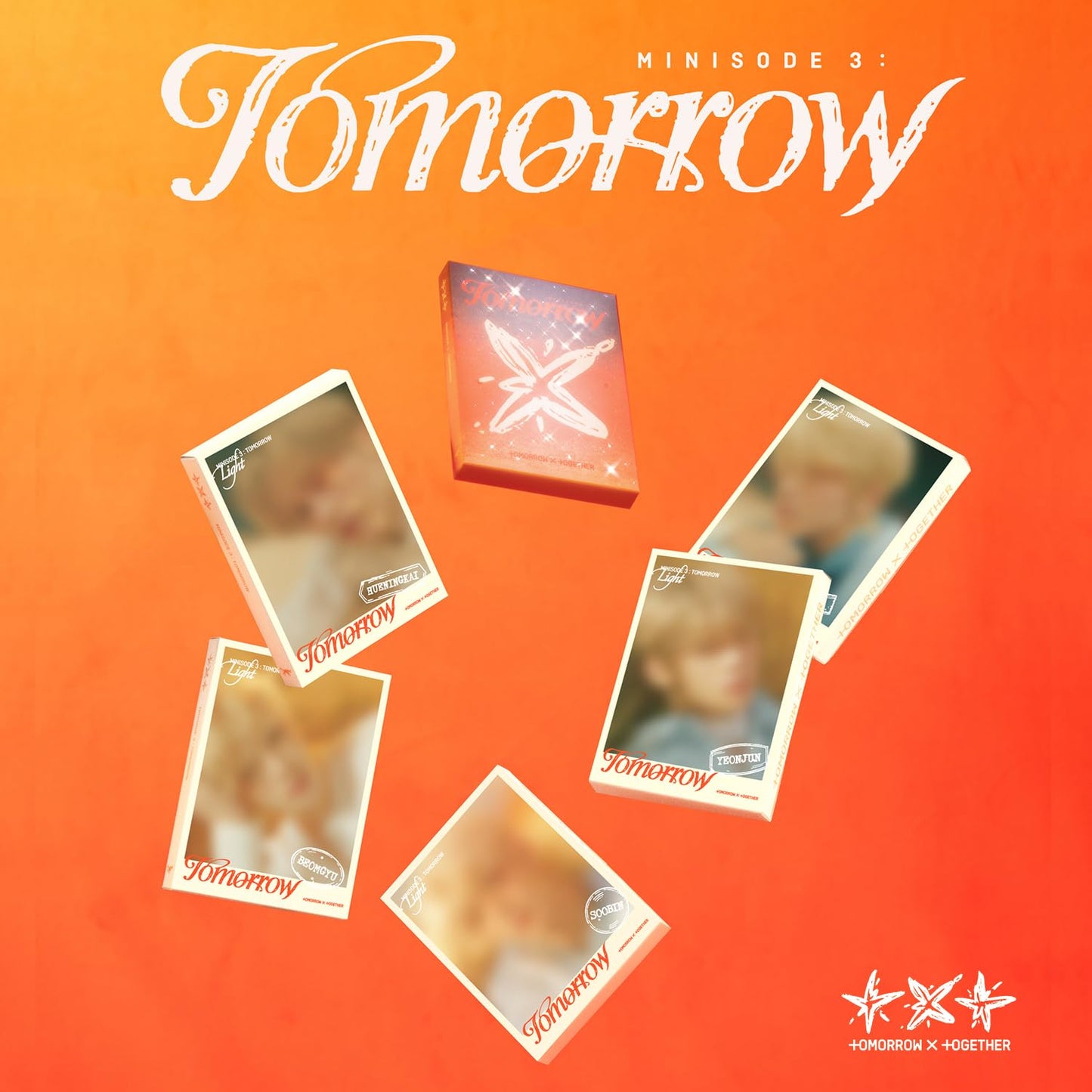TXT (TOMORROW X TOGETHER) - MINISODE 3 "TOMORROW" LIGHT VER. CD