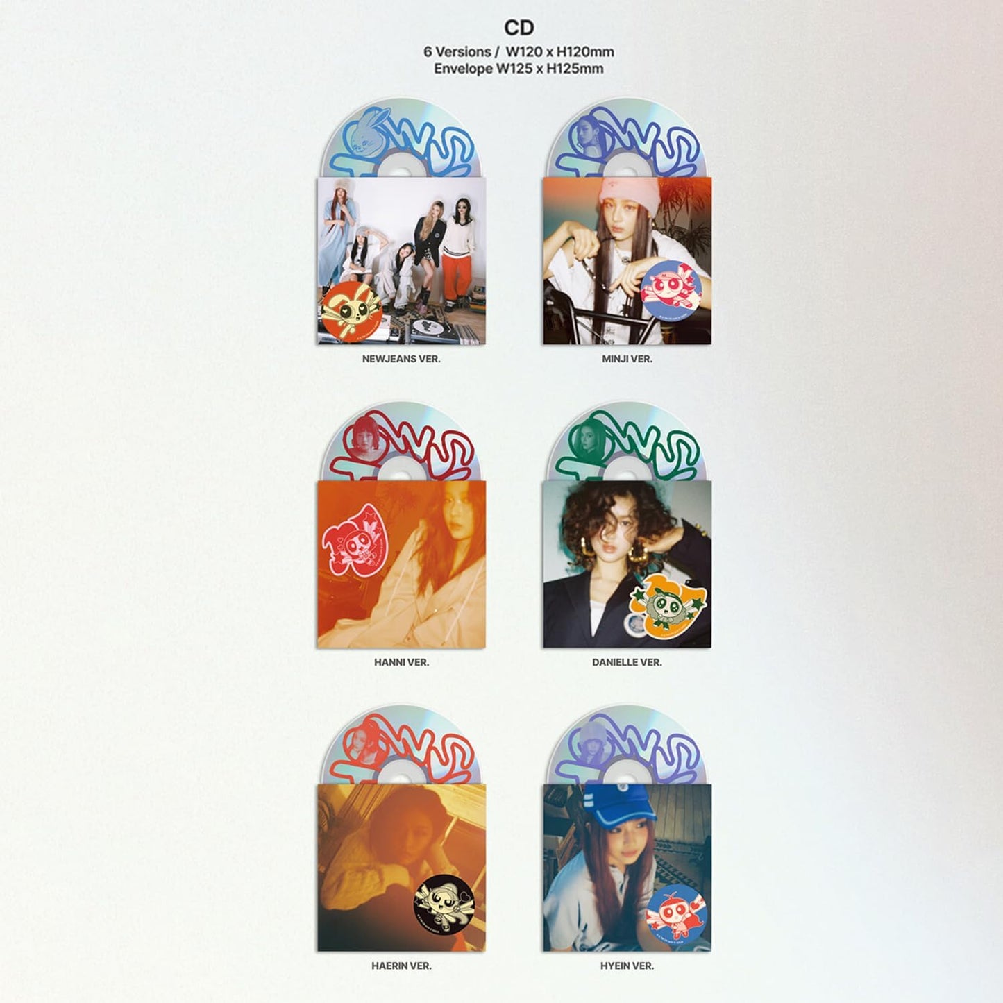 NewJeans - How Sweet + Bubble Gum (Hyein Ver. Target Exclusive) CD