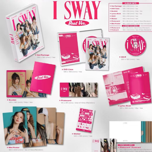(G)I-DLE - I SWAY (Beat Ver. Target Exclusive) CD