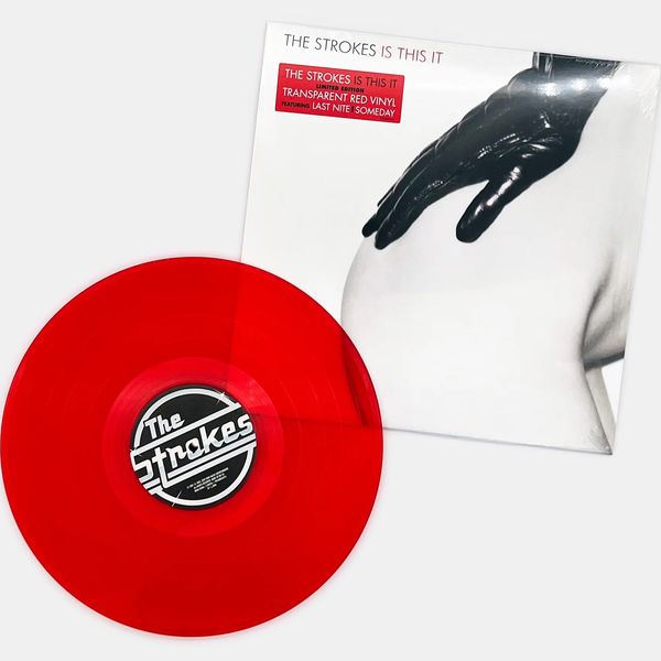 The Strokes - Is This It Transparent Red Vinyl