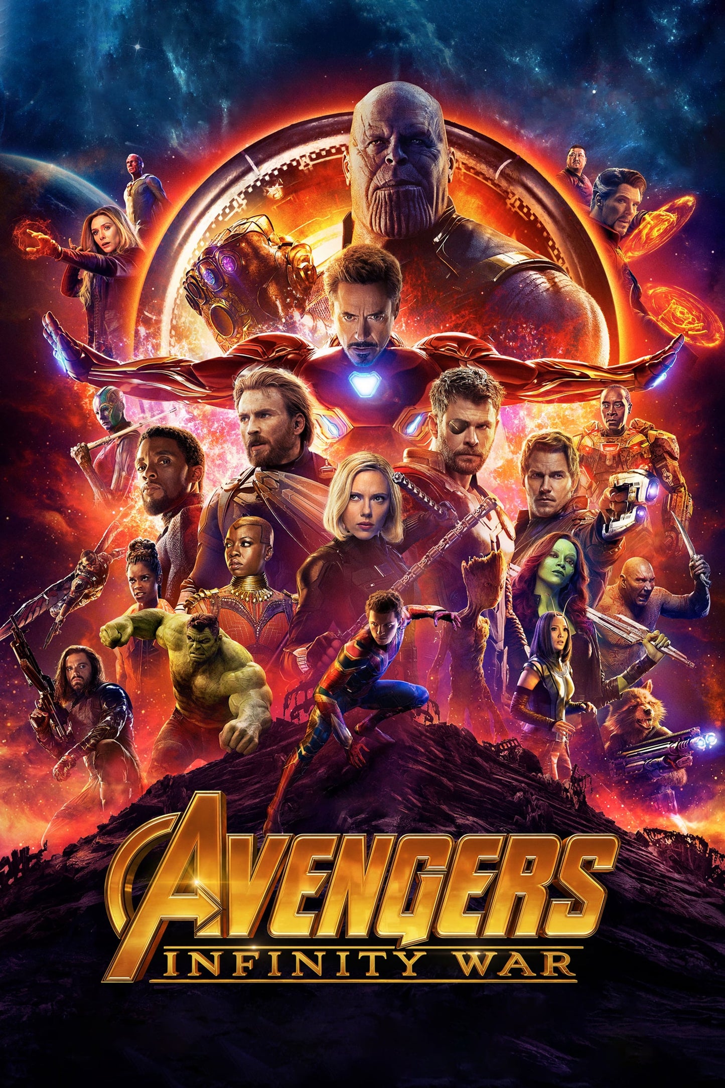 Avengers: Infinity War DVD