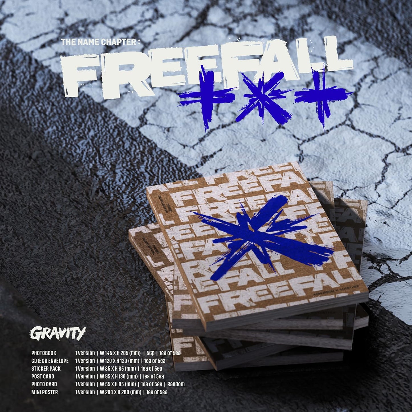 TOMORROW X TOGETHER - The Name Chapter: FREEFALL (GRAVITY) CD