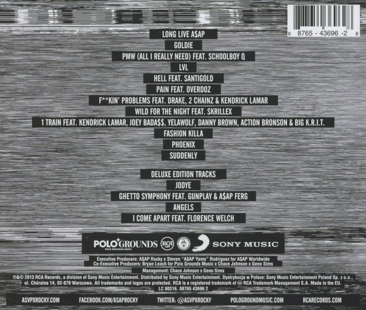 ASAP Rocky - Long.Live.A$AP [Deluxe Edition] CD