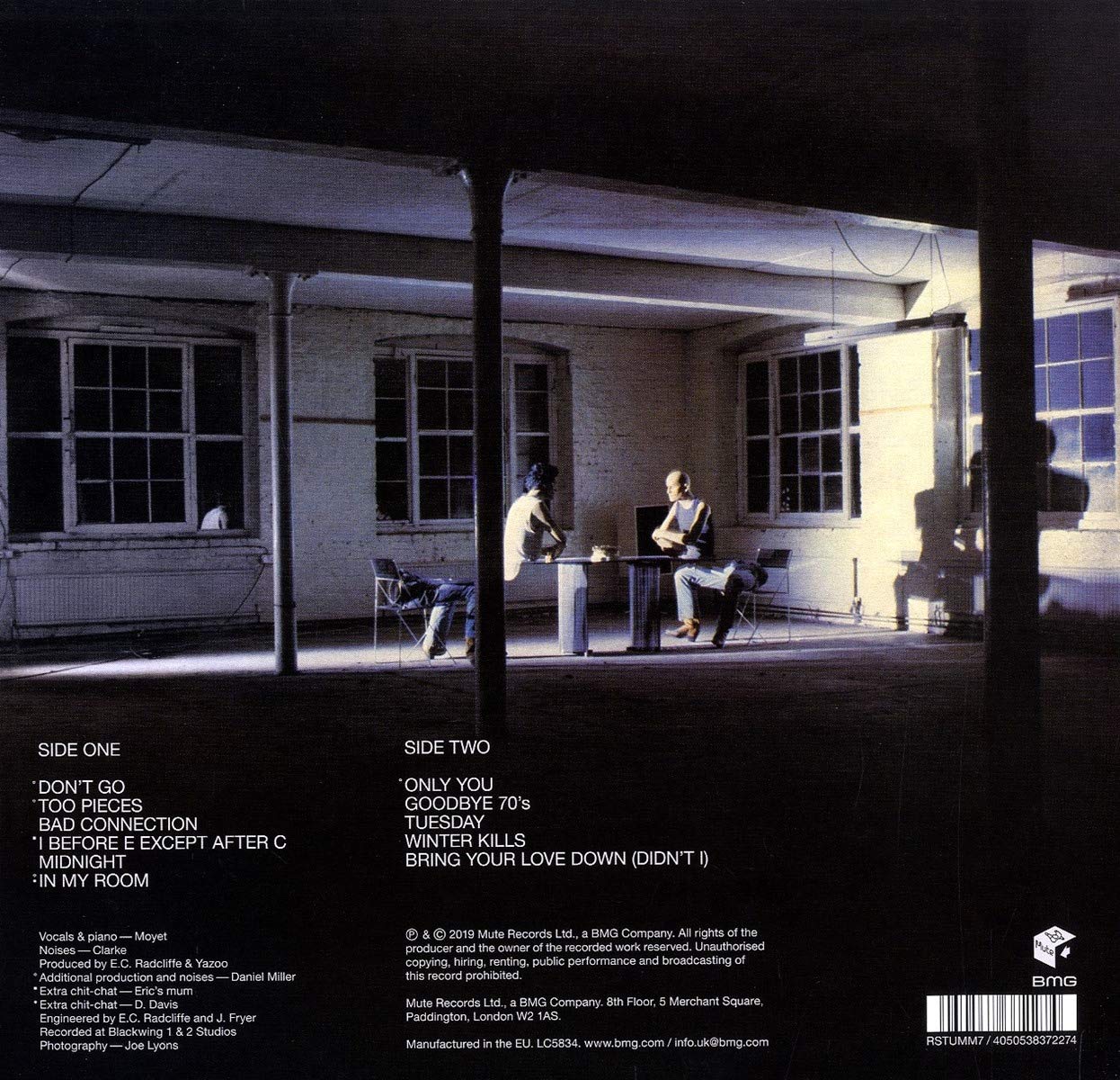 Yazoo - Upstairs at Eric's Vinyl