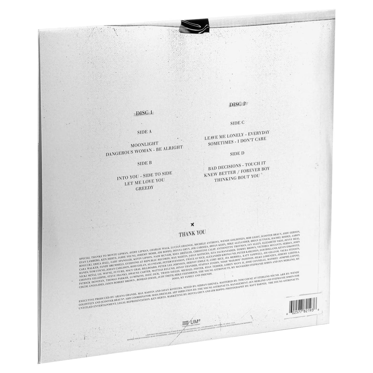 Ariana Grande - Dangerous Woman Double LP Vinyl