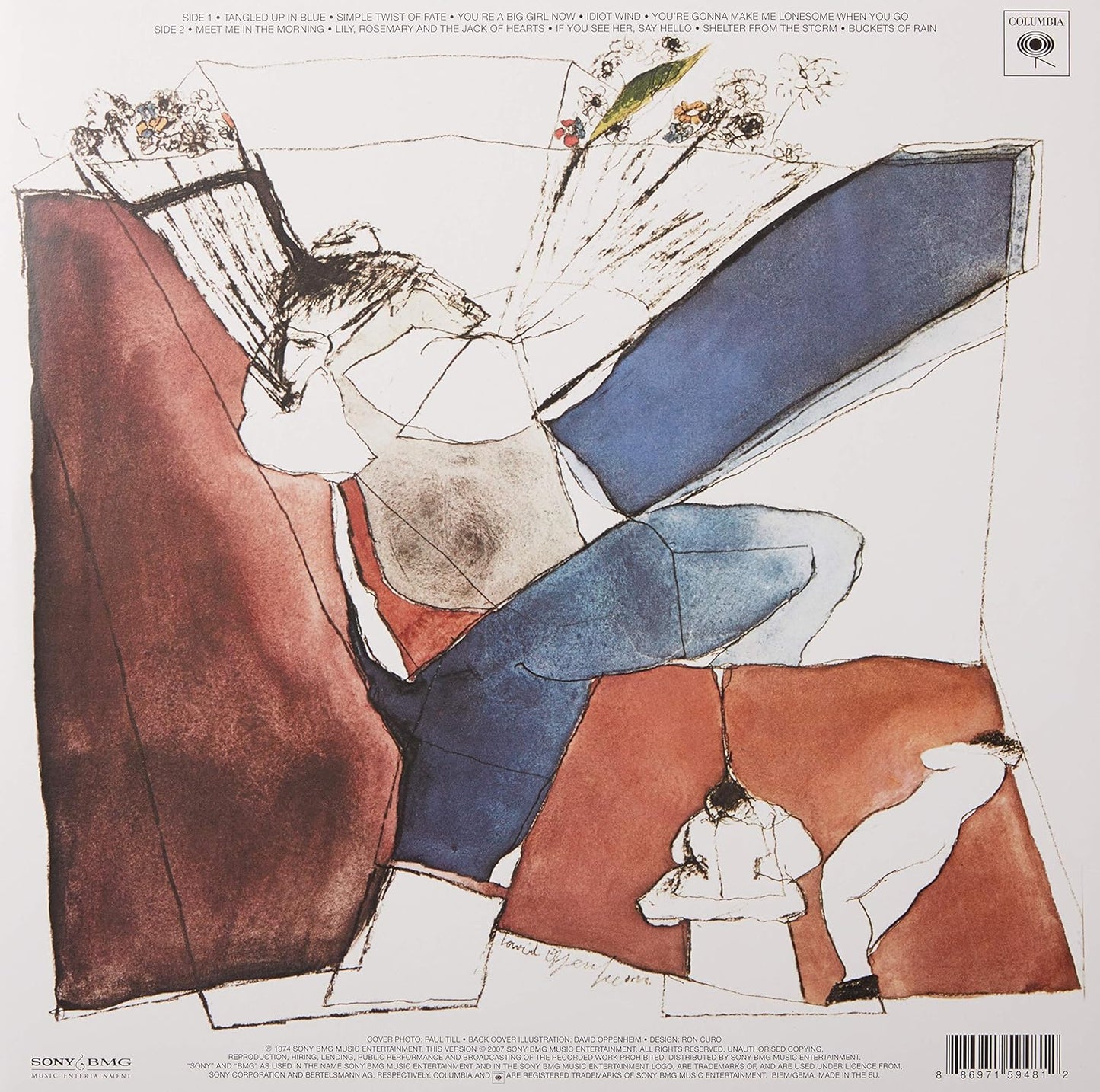 Bob Dylan - Blood on the Tracks Vinyl