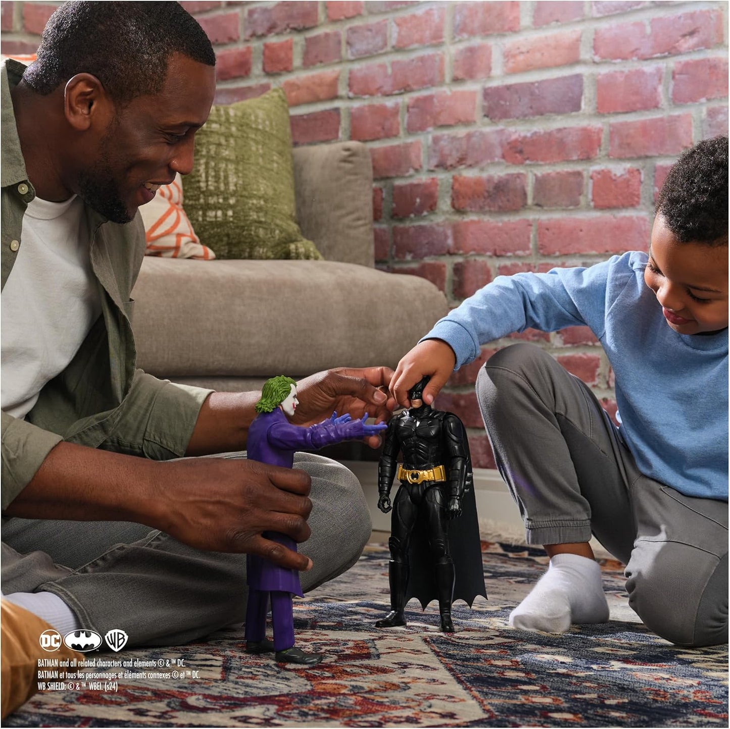 The Joker The Dark Night 30 cm Action Figure - Batman Black Knight - Limited Edition 85th Birthday Batman