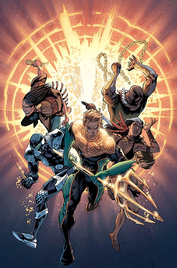 Aquaman and the Others: Futures End #1 (One-Shot) [3D Lenticular Cover]
