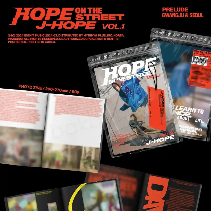 j-hope (BTS) - HOPE ON THE STREET VOL.1 (Target Exclusive) Prelude Version CD