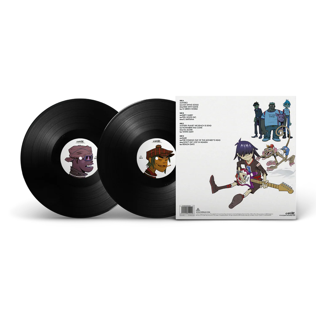 Gorillaz - Demon Days Double LP Vinyl