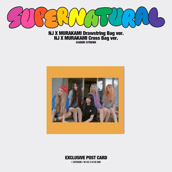 NewJeans - 'Supernatural' NJ X MURAKAMI (Target Exclusive HANNI Cross Bag Ver.) CD