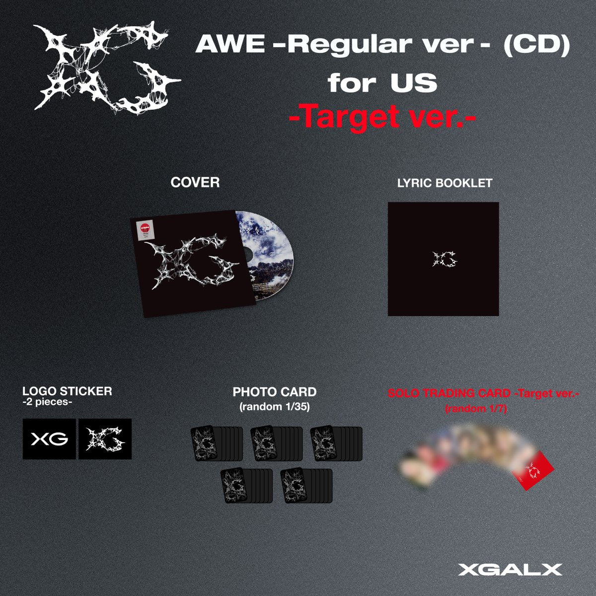 XG - Awe Target Exclusive Ver. CD