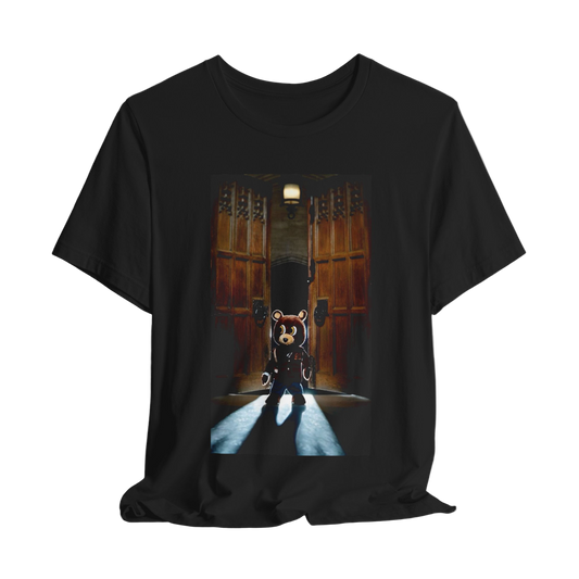 Oversized Black Kanye West Late Registration T-shirt