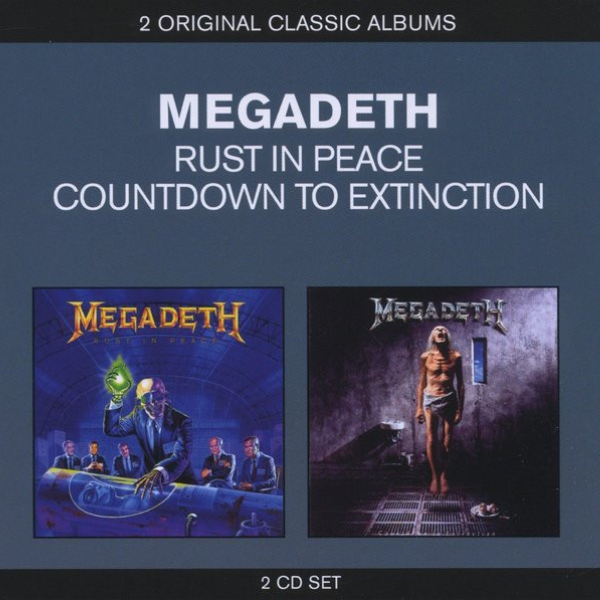 Megadeth - Rust In Peace / Countdown To Extinction 2CDs