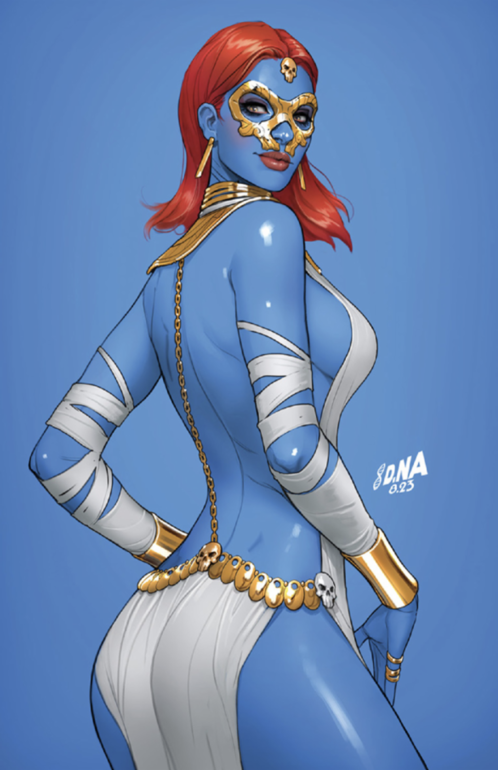 X-Men #27 [Exclusive David Nakayama Virgin Variant] [Mystique Hellfire Gala]