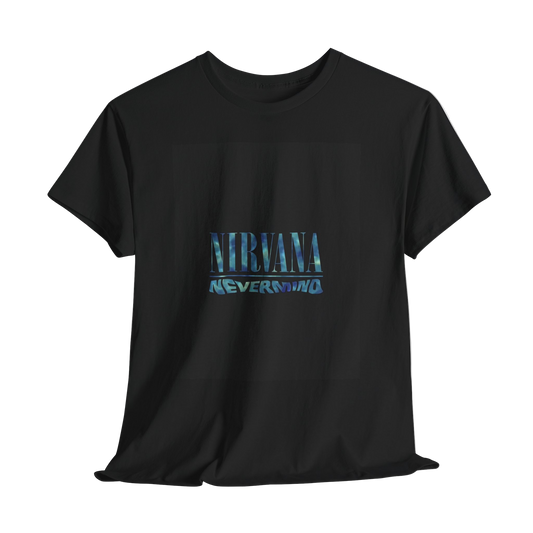 Oversized Black Nirvana Nevermind T-shirt