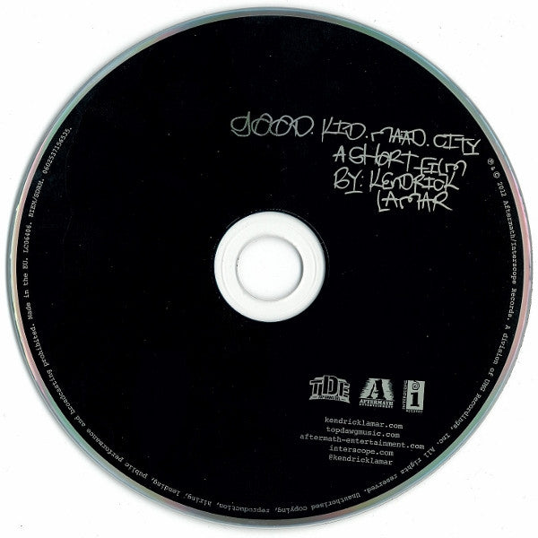Kendrick Lamar - Good Kid, M.A.A.D City CD