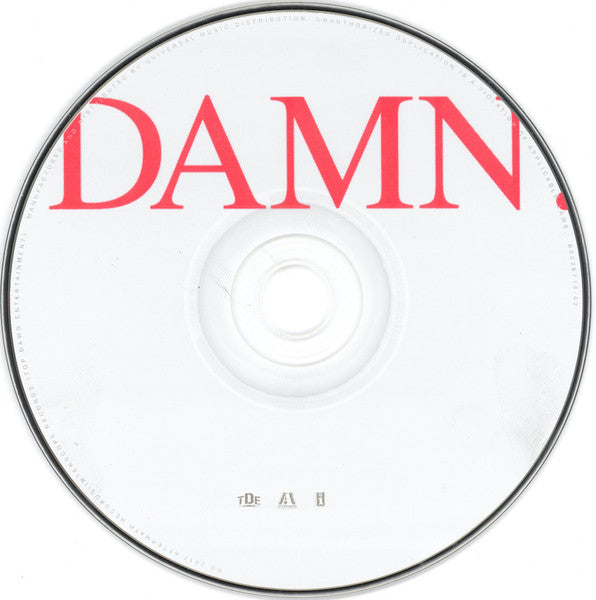 Kendrick Lamar - DAMN. CD