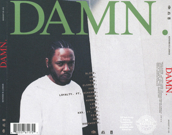 Kendrick Lamar - DAMN. CD