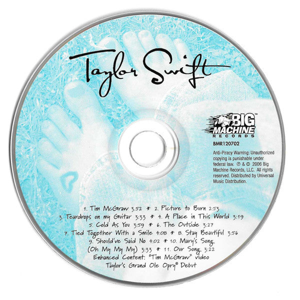 Taylor Swift - Taylor Swift CD