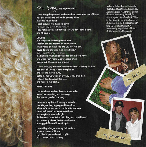 Taylor Swift - Taylor Swift CD