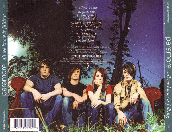 Paramore - All We Know Is Falling CD