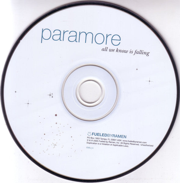 Paramore - All We Know Is Falling CD