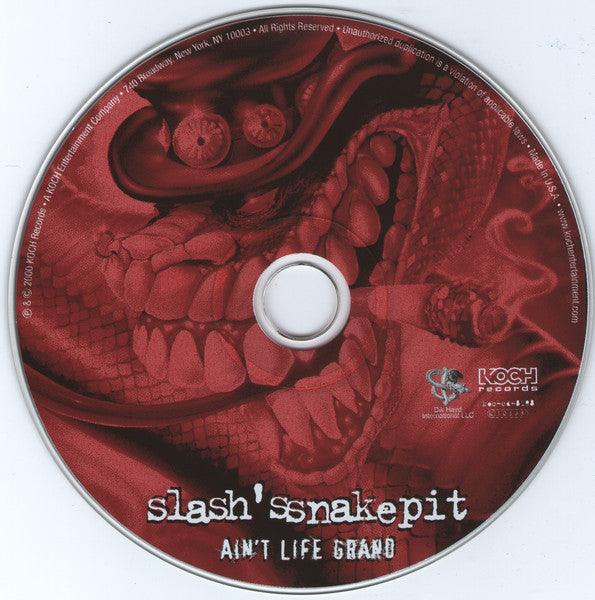 Slash's Snakepit - Ain't Life Grand CD