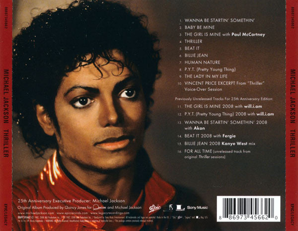 Michael Jackson - Thriller (25th Anniversary Deluxe) CD