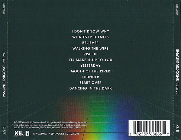 Imagine Dragons - Evolve CD