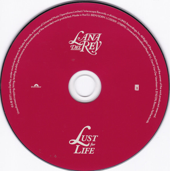 Lana Del Rey - Lust For Life CD – Elita Records