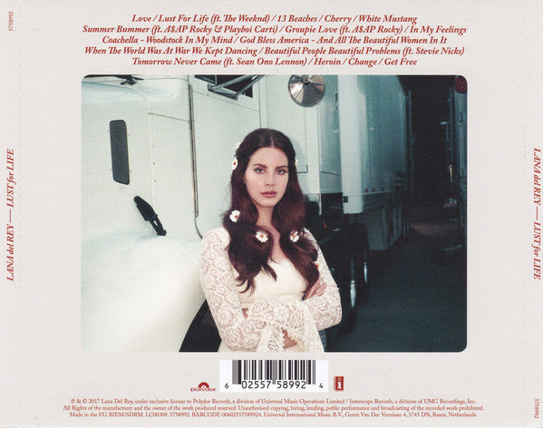 Lana Del Rey - Lust For Life CD