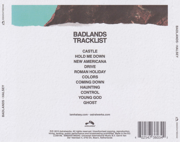 Halsey - Badlands CD