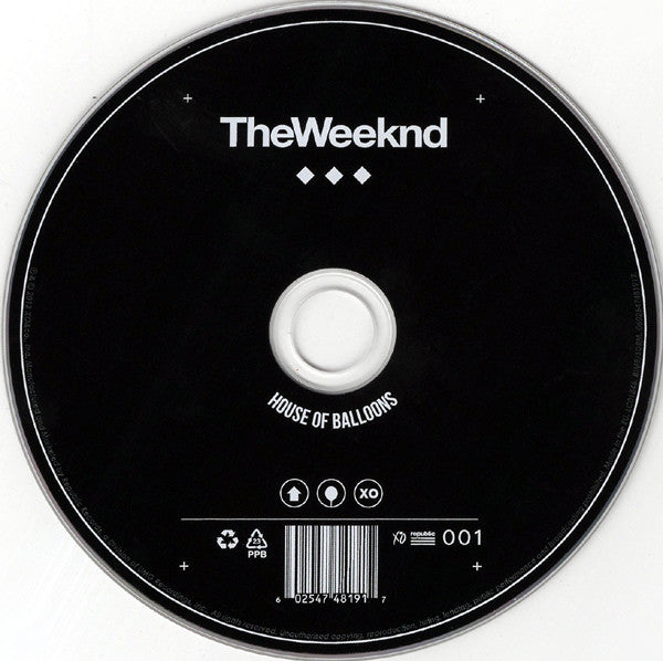 The Weeknd - House Of Balloons CD