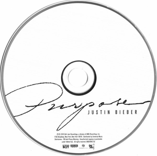 Justin Bieber - Purpose CD